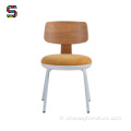 Design Nordic Simple Back Circular Rending Chair